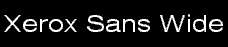 Xerox Sans Serif Wide(25434 Bytes)